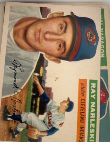 1956 Topps #133 Ray Narleski — front