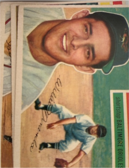 1956 Topps #9 Willie Miranda — front