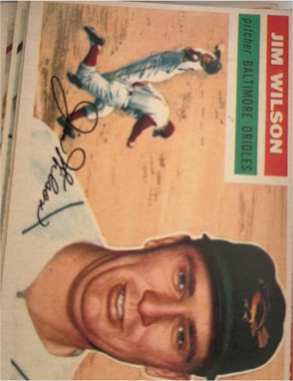 1956 Topps #171 Jim Wilson — front