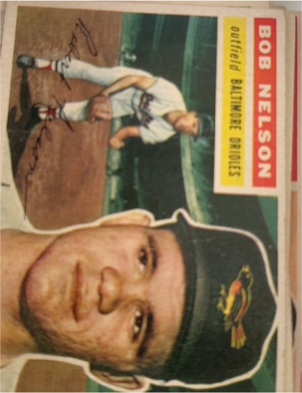 1956 Topps #169 Bob Nelson — front