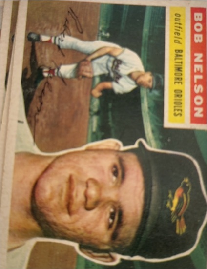 1956 Topps #169 Bob Nelson — front