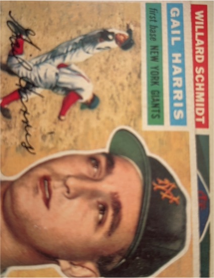 1956 Topps #91 Gail Harris — front