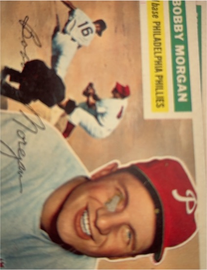 1956 Topps #337 Bobby Morgan — front