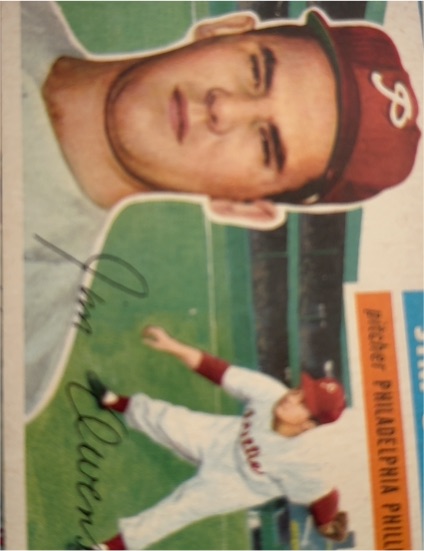 1956 Topps #114 Jim Owens — front