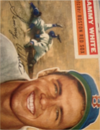 1956 Topps #168 Sammy White — front