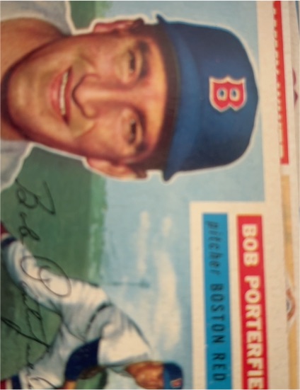 1956 Topps #248 Bob Porterfield — front