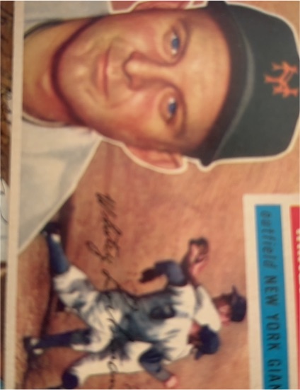 1956 Topps #205 Whitey Lockman — front