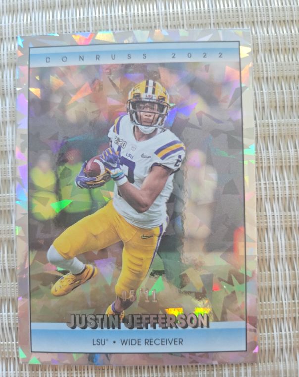 2022 Donruss #05 Justin Jefferson — front