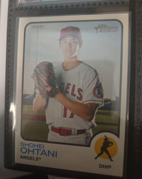 2022 Topps Heritage #150 Shohei Ohtani — front
