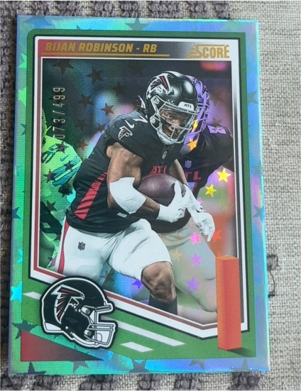 2024 Score #13 Bijan Robinson — front