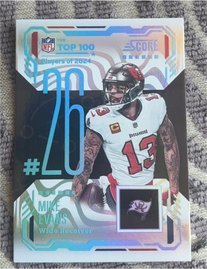 2024 Panini Score #26 Mike Evans — front