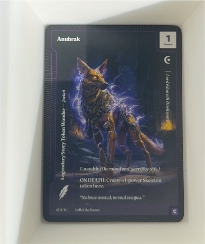 2025 Call of the Stones AV4-16 Anubrak — front