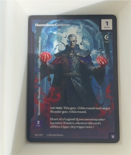 Call of the Stones #238 Haemsbane Conjurer — front