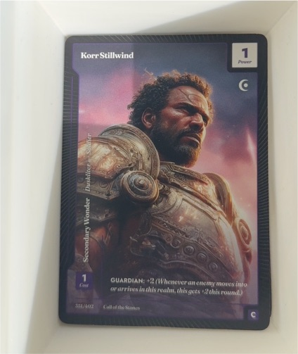 Call of the Stones #251 Korr Stillwind — front