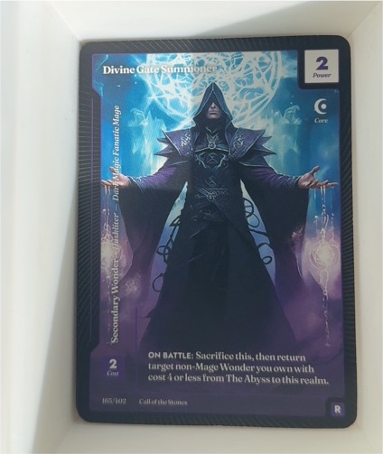 2025 Wonders of The First #165 Divine Gate Summoner — front