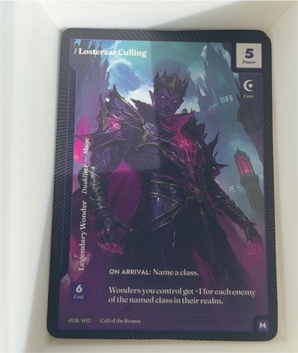 Call of the Stones #028 Losterzar Culling — front