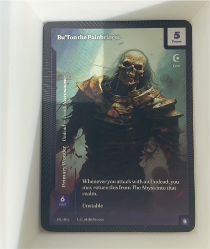 2025 Call of the Stones #151 Bu'Ton the Painbringer — front