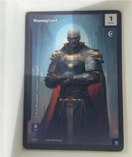 2025 Wonders of the First Call of the Stones #T-027 Wasting Lord — front