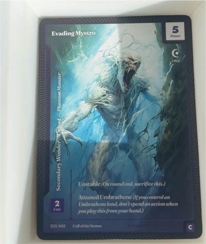 2025 Call of the Stones #352 Evading Mystro — front
