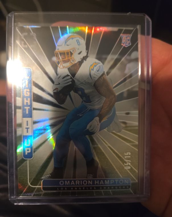 2025 Panini Photogenic #1 Omarion Hampton — front