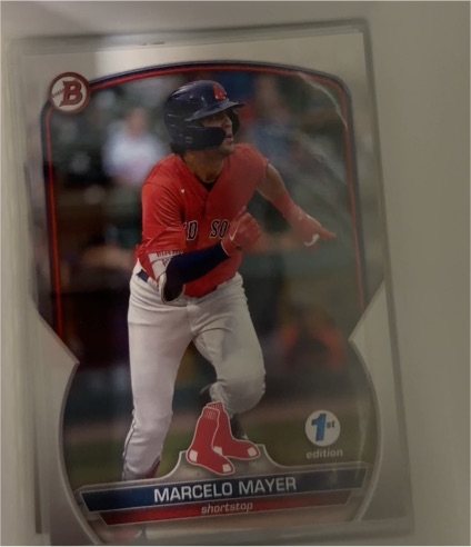 2023 Bowman 1st Edition #BP-107 Marcelo Mayer — front