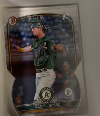 2023 Bowman #BP-5 Daniel Susac — front