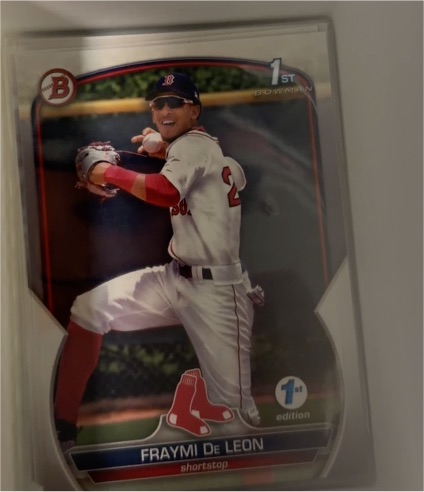 2023 Bowman #BP-97 Fraymi De Leon — front