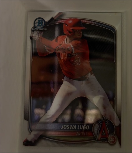 2025 Bowman Chrome Draft #BDC-24 Joswa Lugo — front