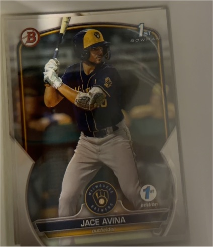 2023 Bowman #BP-150 Jace Avina — front