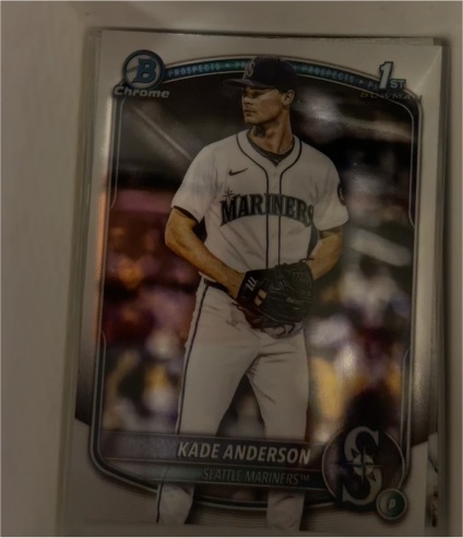 2025 Bowman Draft Chrome #BDC-3 Kade Anderson — front
