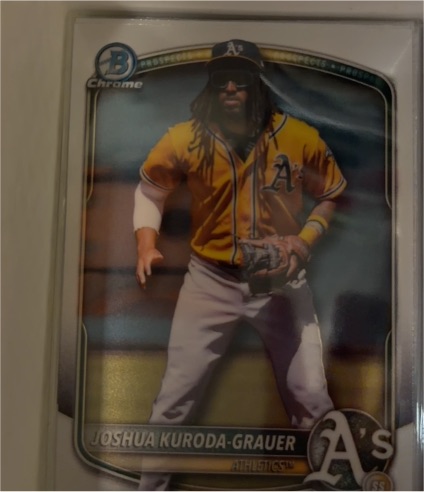 2025 Bowman Draft Chrome #BDC-125 Joshua Kuroda-Grauer — front