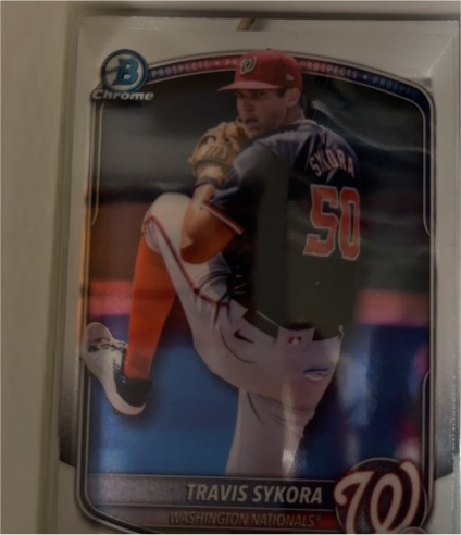 2025 Bowman Draft Chrome #BDC-137 Travis Sykora — front