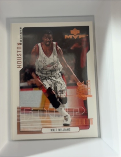 2000-01 Upper Deck MVP #63 Walt Williams — front
