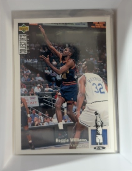 1994-95 Upper Deck Collector's Choice #130 Reggie Williams — front