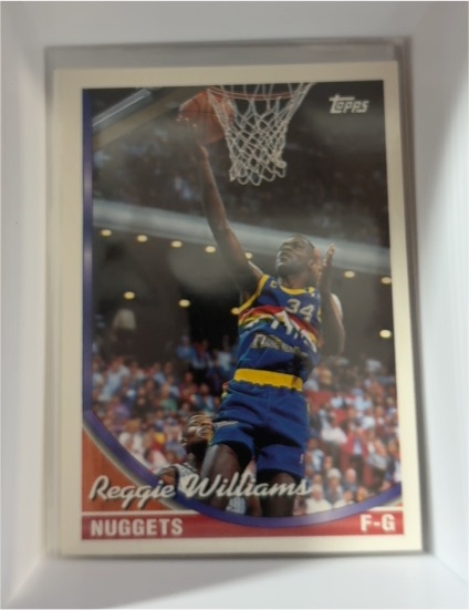 1993-94 Topps #83 Reggie Williams — front
