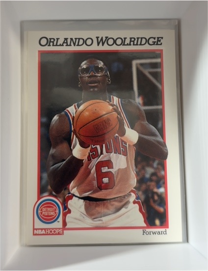 1991-92 NBA Hoops #364 Orlando Woolridge — front