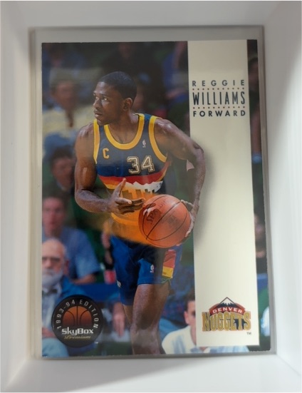 1993-94 SkyBox Premium #65 Reggie Williams — front
