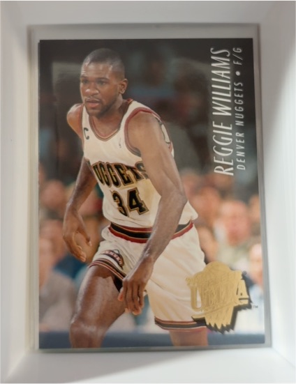 1994-95 Fleer Ultra #54 Reggie Williams — front