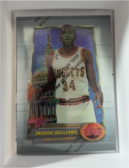 1994-95 Topps Finest #52 Reggie Williams — front
