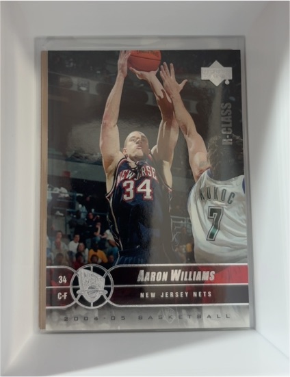 2004-05 Upper Deck #121 Aaron Williams — front