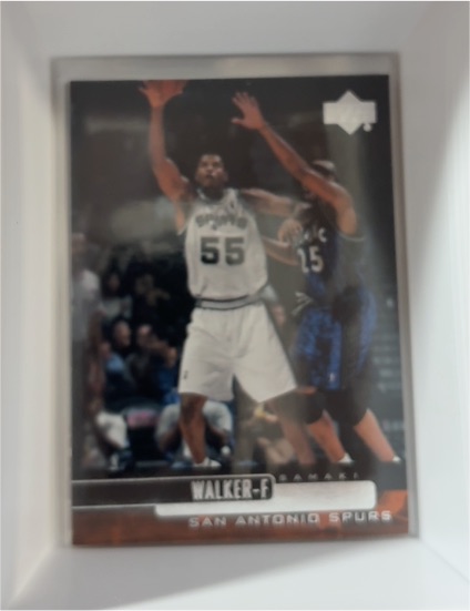 1999-00 Upper Deck #286 Samaki Walker — front