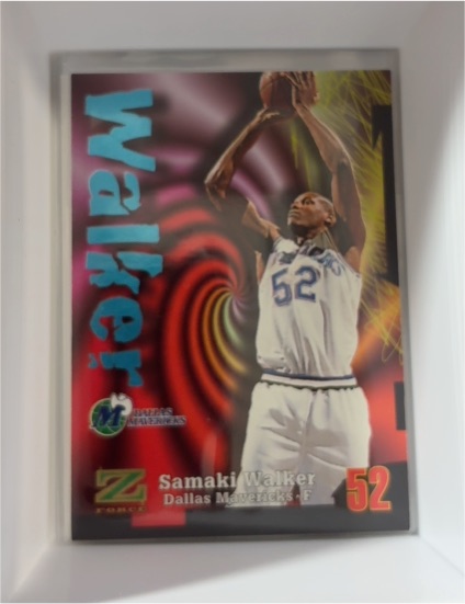 1997-98 Skybox Z-Force #52 Samaki Walker — front