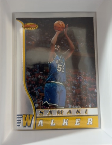 1996-97 Bowman's Best #R9 Samaki Walker — front