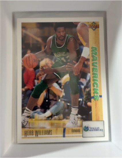 1991-92 Upper Deck Basketball #320 Herb Williams — front