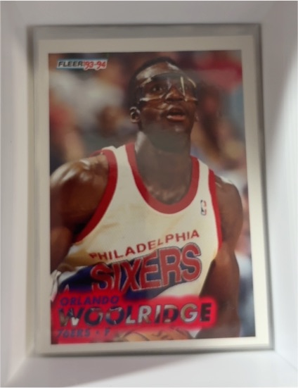 1993-94 Fleer #354 Orlando Woolridge — front