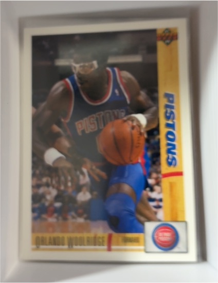 1991-92 Upper Deck #406 Orlando Woolridge — front