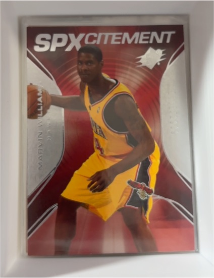 2006-07 Upper Deck SPx #SPX-41 Marvin Williams SPXcitement — front