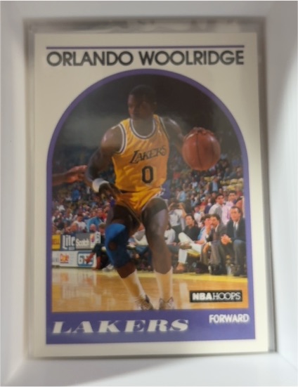 1989-90 Hoops #279 Orlando Woolridge — front