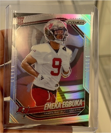 2025 Panini Prizm #351 Emeka Egbuka — front