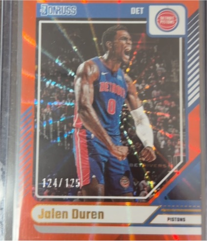 2024-25 Panini Donruss #138 Jalen Duren — front
